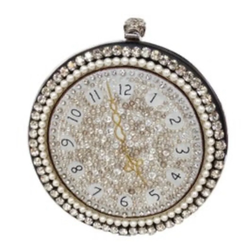 Alexander McQueen Embellished Clock Clutch w/ Chain Immaculate & with Box